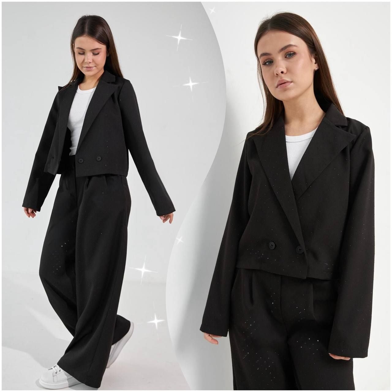 Костюм 0390 чорний 158(р)