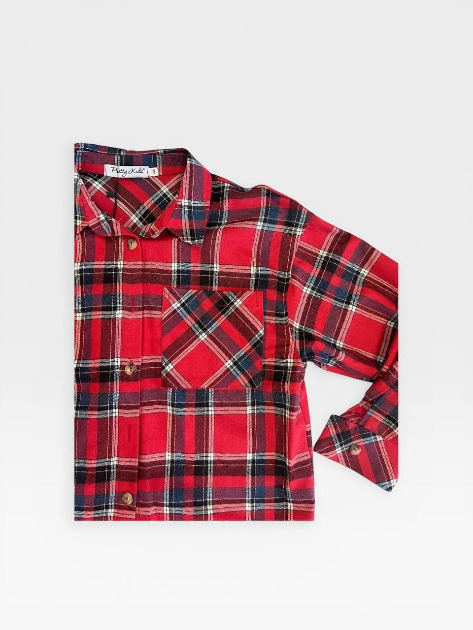 Сорочка Дівоча 0488 червоний 152(р)