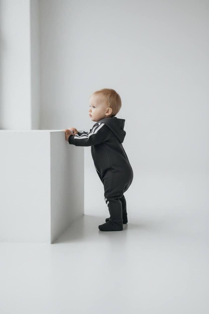 Немовля комбінезончик 12279.86 графіт 86(р)