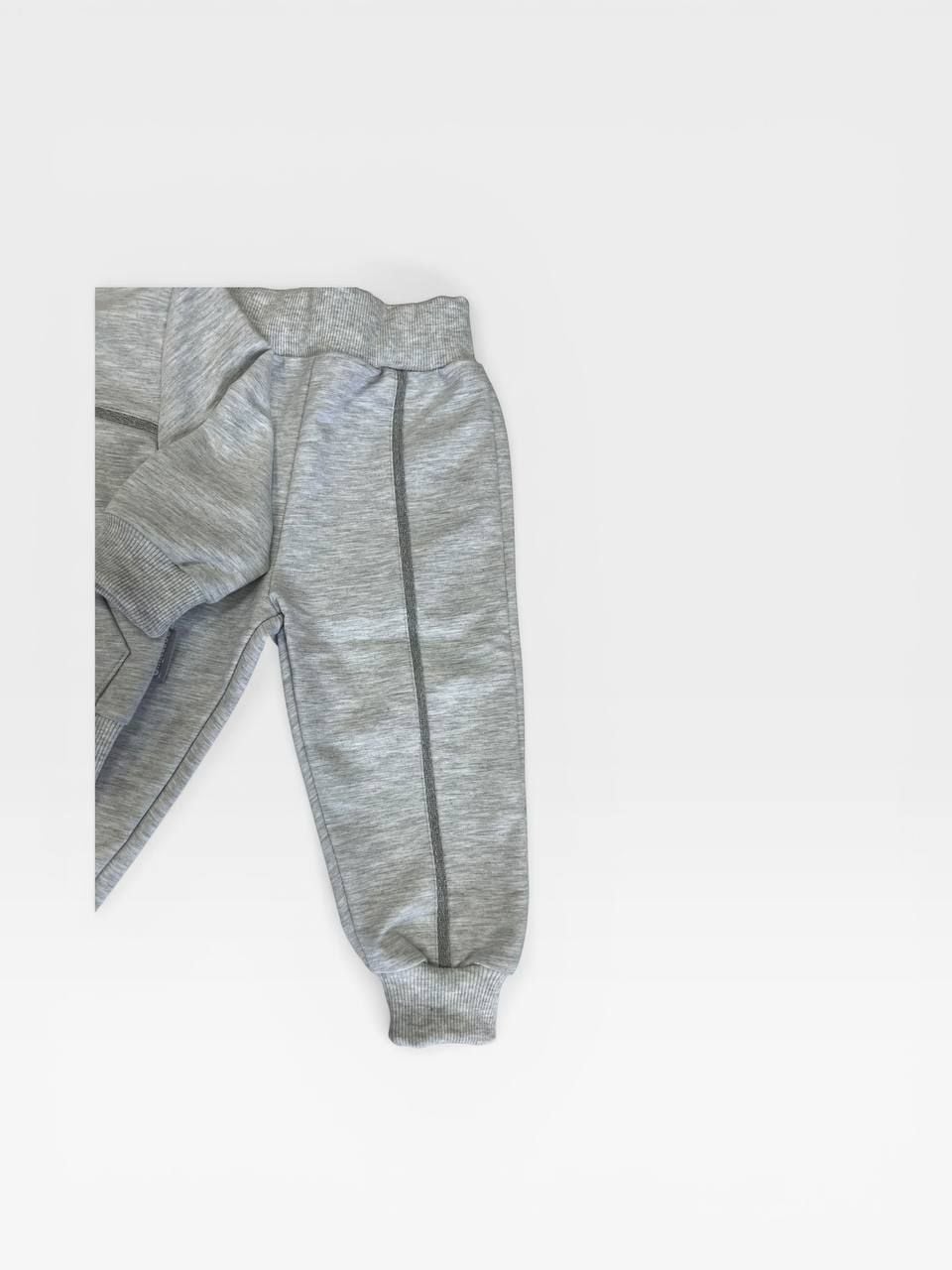 Немовля костюмчик 555519 сірий меланж 98(р)