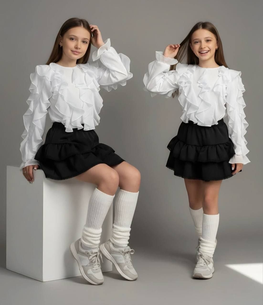 Блуза 1072 білий 164(р)