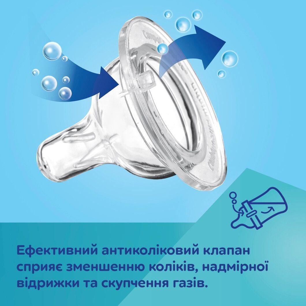 Пляшечка Cb Пляшка антиколікова з широким отвором та ручками 300мл PPEasystart BonjourParis рожевий 300(р)